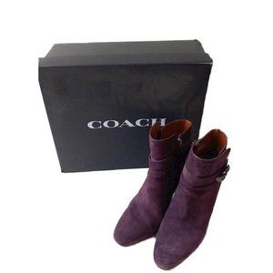Leather Delaney Signature Buckle Boots 